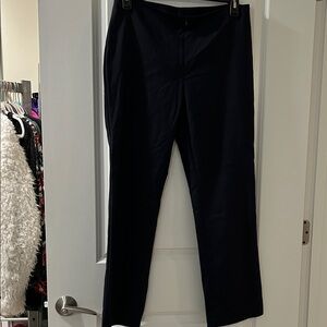 Doncaster Black Pinstriped Dress Pants